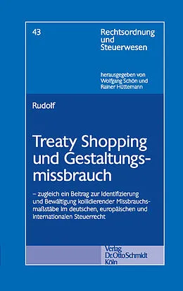 E-Book (pdf) Treaty Shopping und Gestaltungsmissbrauch von Michael Rudolf