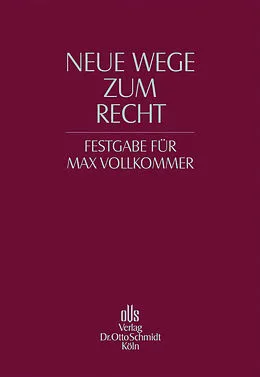 E-Book (pdf) Neue Wege zum Recht von Reinhard Greger, Irmgard Gleußner, Jörn Heinemann
