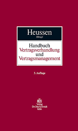 E-Book (pdf) Handbuch Vertragsverhandlung und Vertragsmanagement von Dagmar Knigge, Louis Wakatsuki
