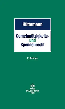 E-Book (pdf) Gemeinnützigkeits- und Spendenrecht von Rainer Hüttemann