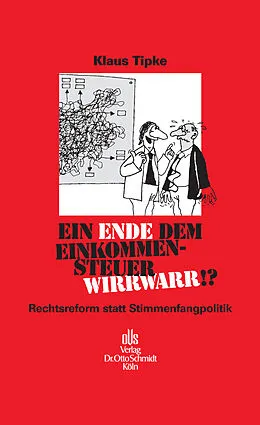 E-Book (pdf) Ein Ende dem Einkommensteuerwirrwarr!? von Klaus Tipke