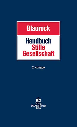 E-Book (pdf) Handbuch Stille Gesellschaft von Uwe Blaurock