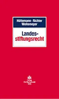 E-Book (pdf) Landesstiftungsrecht von Markus Büch, Wilhelm-Albrecht Achilles, Christine Franzius