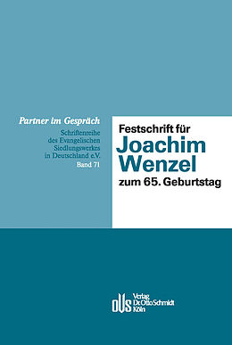E-Book (pdf) Festschrift für Joachim Wenzel zum 65. Geburtstag von Wolfgang Krüger, Achim Krämer, Heinrich Kreuzer