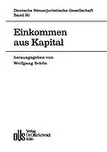 E-Book (pdf) Einkommen aus Kapital von Wolfgang Schön