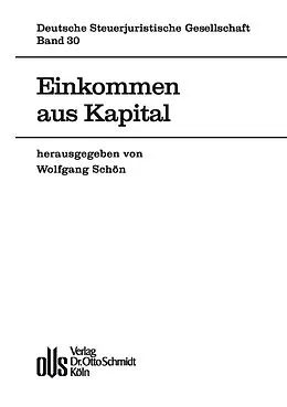 E-Book (pdf) Einkommen aus Kapital von Wolfgang Schön