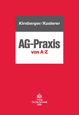 E-Book (pdf) AG-Praxis von A - Z von Christian Kirnberger, Stefan Kusterer
