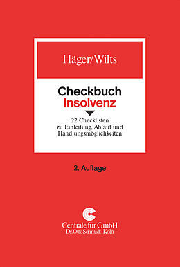 E-Book (pdf) Checkbuch Insolvenz von Michael Häger, Rainer Wilts
