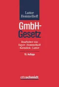 E-Book (pdf) GmbH-Gesetz von Marcus Lutter, Walter Bayer, Peter Hommelhoff