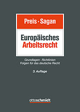 Fester Einband Europäisches Arbeitsrecht von Maximilian Schmidt