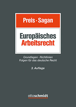 Fester Einband Europäisches Arbeitsrecht von Maximilian Schmidt