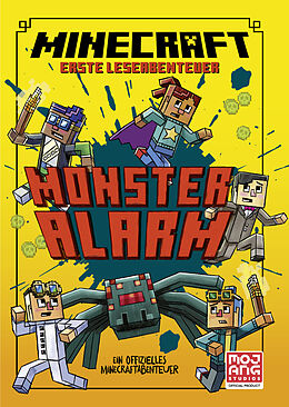 Fester Einband Minecraft Erste Leseabenteuer - Monster-Alarm von Nick Eliopulos, Mojang AB