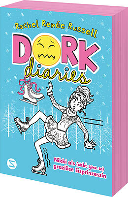 Kartonierter Einband DORK Diaries, Band 4: Nikki als (nicht ganz so) graziöse Eisprinzessin von Rachel Renée Russell