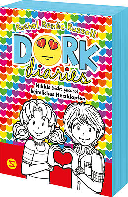 Kartonierter Einband DORK Diaries, Band 12: Nikkis (nicht ganz so) heimliches Herzklopfen von Rachel Renée Russell