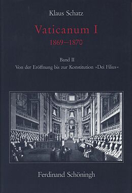 Kartonierter Einband Vaticanum I 1869-1870 von Klaus Schatz