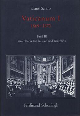 Kartonierter Einband Vaticanum I 1869-1870 von Klaus Schatz