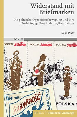 Fester Einband Widerstand mit Briefmarken von Silke Plate
