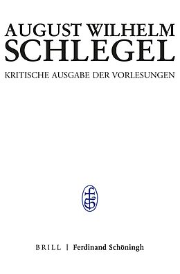 Fester Einband Bonner Vorlesungen I von August Wilhelm Schlegel