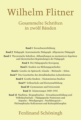 Fester Einband Gesammelte Schriften von Wilhelm Flitner