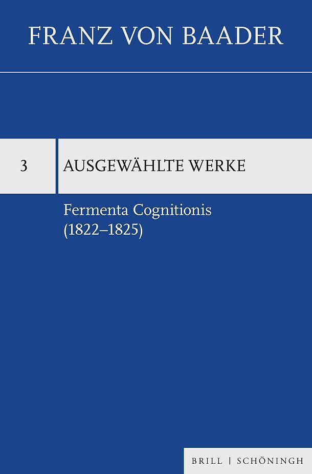 Fermenta Cognitionis (18221825)