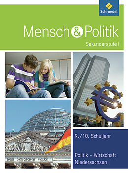 Fester Einband Mensch und Politik SI - Ausgabe 2012 für Niedersachsen von Joachim Detjen, Johannes Franke, Christine Henne
