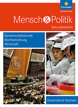 Fester Einband Mensch und Politik SII - Ausgabe 2014 für Sachsen von Gerhard Altmann, Uta Dalljo, Beate Schulz-Bode
