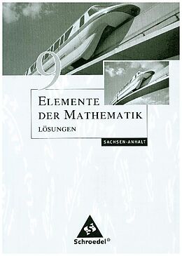 Kartonierter Einband Elemente der Mathematik SI / Elemente der Mathematik SI - Ausgabe 2008 für Sachsen-Anhalt von 