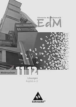 Kartonierter Einband Elemente der Mathematik SII / Elemente der Mathematik SII - Ausgabe 2009 für Niedersachsen von 