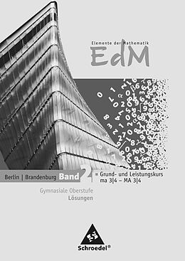 Kartonierter Einband Elemente der Mathematik SII - Ausgabe 2010 für Berlin und Brandenburg von 