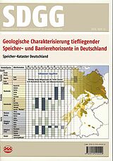E-Book (pdf) Geologische Charakterisierung tiefliegender Speicher- und Barrierehorizonte in Deutschland - Speicher-Kataster Deutschland von 