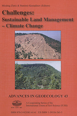 Livre Relié Challenges: Sustainable Land Management - Climate Change de 