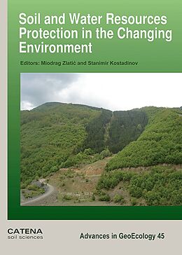 Livre Relié Soil and water resources protection in the changing environment de 