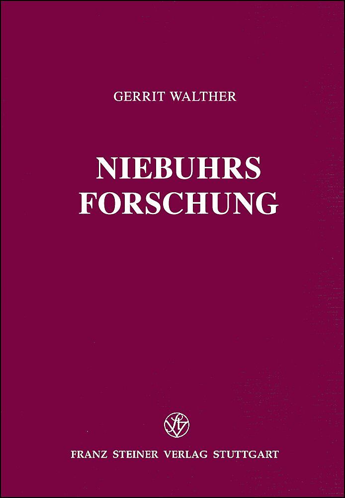 Niebuhrs Forschung