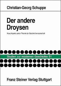 Kartonierter Einband Der andere Droysen von Christian-Georg Schuppe