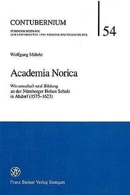 Fester Einband Academia Norica von Wolfgang Mährle