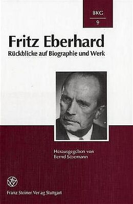 Fester Einband Fritz Eberhard von 
