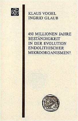 450 Millionen Jahre Beständigkeit in der Evolution endolithischer Mikroorganismen?