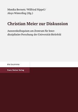 Fester Einband Christian Meier zur Diskussion von 