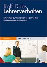 Kartonierter Einband Lehrerverhalten von Rolf Dubs