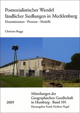 Kartonierter Einband Postsozialistischer Wandel ländlicher Siedlungen in Mecklenburg von Christian Rogge