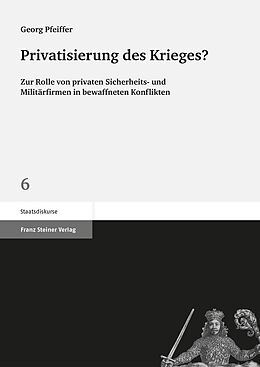 Kartonierter Einband Privatisierung des Krieges? von Georg Pfeiffer