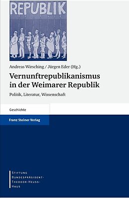 E-Book (pdf) Vernunftrepublikanismus in der Weimarer Republik von 