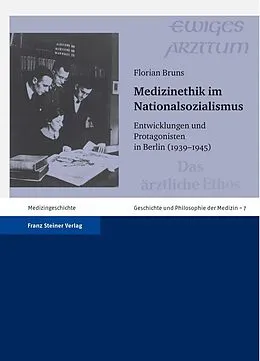 E-Book (pdf) Medizinethik im Nationalsozialismus von Florian Bruns