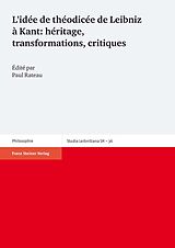 eBook (pdf) Lidée de théodicée de Leibniz à Kant: héritage, transformations, critiques de 