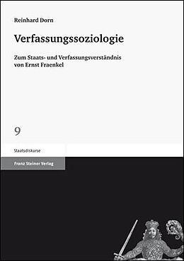 Kartonierter Einband Verfassungssoziologie von Reinhard Dorn