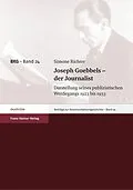 E-Book (pdf) Joseph Goebbels  der Journalist von Simone Richter