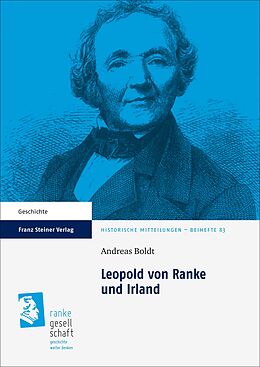 Kartonierter Einband Leopold von Ranke und Irland von Andreas Boldt