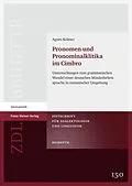 E-Book (pdf) Pronomen und Pronominalklitika im Cimbro von Agnes Kolmer