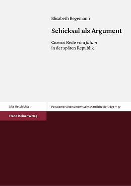 E-Book (pdf) Schicksal als Argument von Elisabeth Begemann