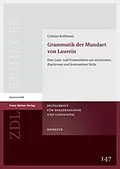 E-Book (pdf) Grammatik der Mundart von Laurein von Cristian Kollmann